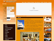 Tablet Screenshot of grandsouthernhotel.com